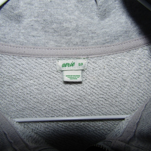Aerie adult small oversized quarter zip - Picture 3 of 3